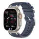 Apple Watch Cyber szilikon óraszíj-kék 44/45/46 és 49 mm