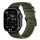 Apple Watch Cyber szilikon óraszíj-zöld 44/45/46 és 49 mm