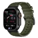 Apple Watch Cyber szilikon óraszíj-zöld 44/45/46 és 49 mm