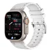 Apple Watch Cyber szilikon óraszíj-fehér 44/45/46 és 49 mm
