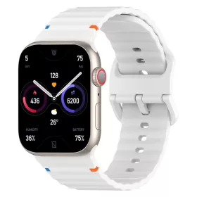 Apple Watch Waves óraszíj-fehér 44/45/46 és 49 mm