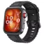 Mybandz Ocean szilikon óraszíj/fekete-Huawei Watch Fit 3/4/5