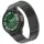 MYBANDZ Nagy láncszemes fém óraszíj rés nélkül - fekete Samsung Galaxy Watch 4-5-6-7