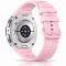MYBANDZ Flow szilikon óraszíj /babarózsaszín/ Samsung Galaxy Watch 8-9