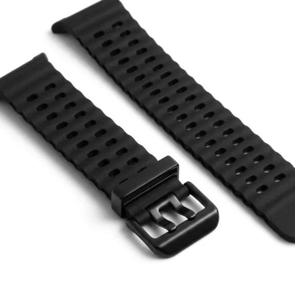 MYBANDZ Dune szilikon óraszíj-fekete/Samsung Galaxy Watch 8-9