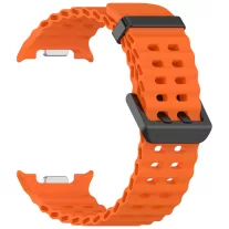   MYBANDZ Dune szilikon óraszíj-narancs/Samsung Galaxy Watch 8-9