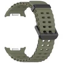   MYBANDZ Dune szilikon óraszíj-zöld/Samsung Galaxy Watch 8-9