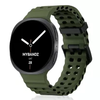   MYBANDZ Dune szilikon óraszíj-zöld/Samsung Galaxy Watch 8-9