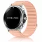 MYBANDZ Tépőzáras szövet óraszíj  /púder/ Samsung Galaxy Watch 8-9