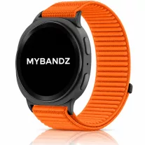 MYBANDZ Tépőzáras szövet óraszíj  /narancs/ Samsung Galaxy Watch 8-9