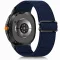 MYBANDZ állítható rugalmas szövet óraszíj /sötétkék/ Samsung Galaxy Watch 8-9