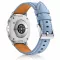 MYBANDZ Verona bőróraszíj /világoskék/ Samsung Galaxy Watch 8-9