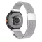Mybandz Milánói mágneses fém óraszíj-ezüst/Samsung Galaxy Watch 8-9