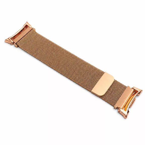 Mybandz Milánói mágneses fém óraszíj-rosegold/Samsung Galaxy Watch 8-9