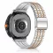 Mybandz Monaco  fém óraszíj /ezüst-rosegold/ Samsung Galaxy Watch 8-9