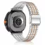 Mybandz Monaco  fém óraszíj /ezüst-rosegold/ Samsung Galaxy Watch 8-9