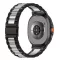 Mybandz Klasszikus fém óraszíj-fekete-ezüst/Samsung Galaxy Watch 8-9