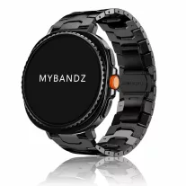 Mybandz Space fém óraszíj-fekete/Samsung Galaxy Watch 8-9
