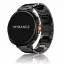 Mybandz Space fém óraszíj-fekete/Samsung Galaxy Watch 8-9