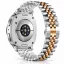 Mybandz Jubilee fém óraszíj /ezüst-rosegold/ Samsung Galaxy Watch 8-9